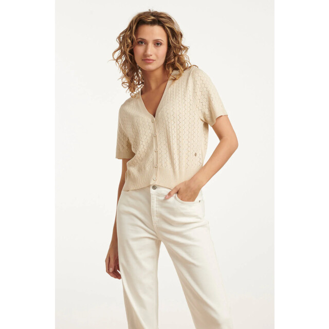 Smashed Lemon 25104 gebreid kort vest | 8720331326991 large