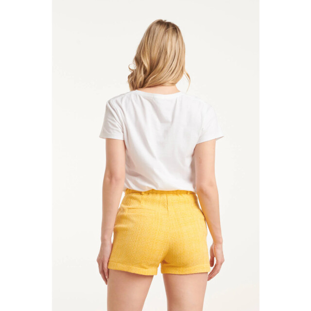 Smashed Lemon 25232 te katoenen t-shirt met lemon print, | 25232-000-998 large