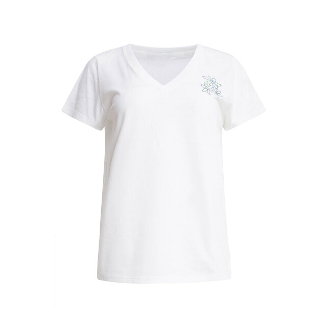 Smashed Lemon 25226 te katoenen t-shirt met borduursel van cobalt 25226-000-998 large