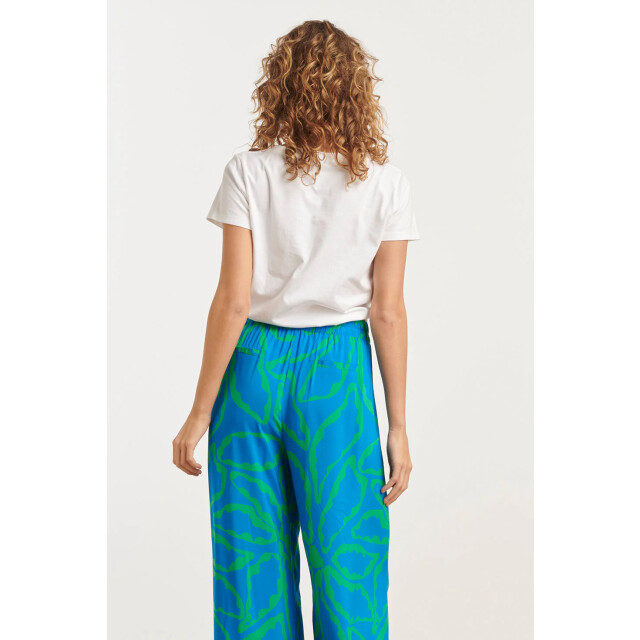 Smashed Lemon 25226 te katoenen t-shirt met borduursel van cobalt 25226-000-998 large