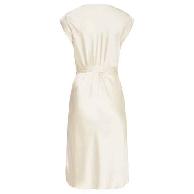Smashed Lemon 25213 waterfall styled satijn jurk | 25213-720-L large
