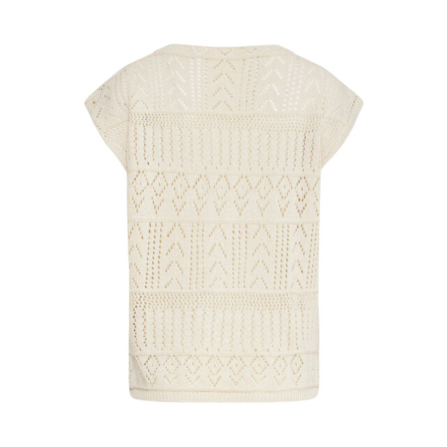 Smashed Lemon 25215 crochet top | 25215-010-S large