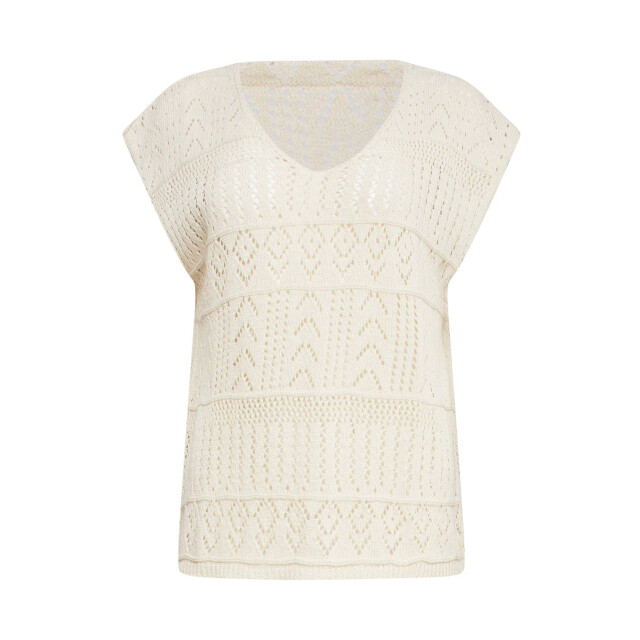 Smashed Lemon 25215 crochet top | 25215-010-S large