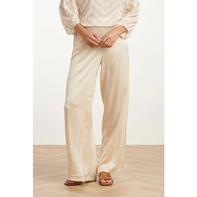 Smashed Lemon 25211 wijd satijnen broek | 8720331341192 large