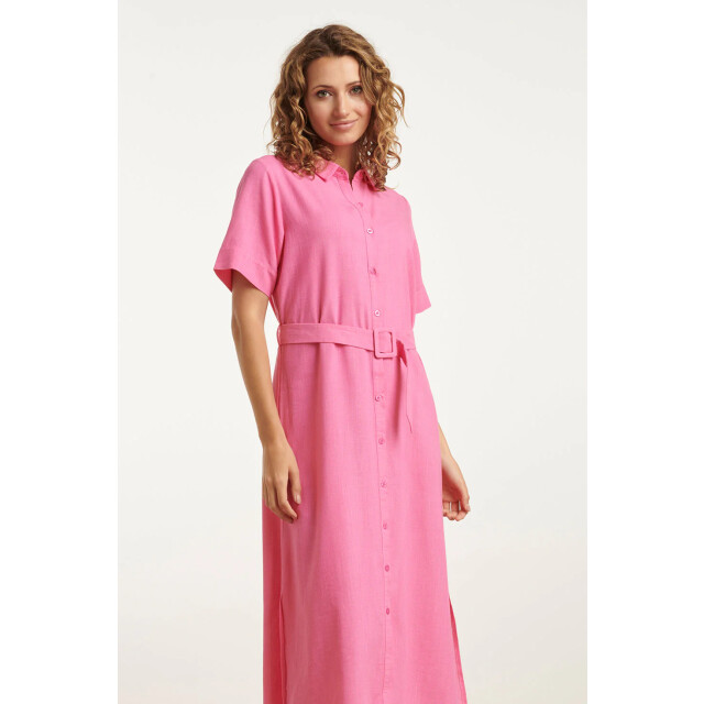 Smashed Lemon 25150 linnen shirtjurk | 25150-420-L large