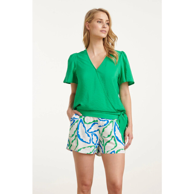 Smashed Lemon 25172 overlap topfel met strik detail | 25172-530-XXL large