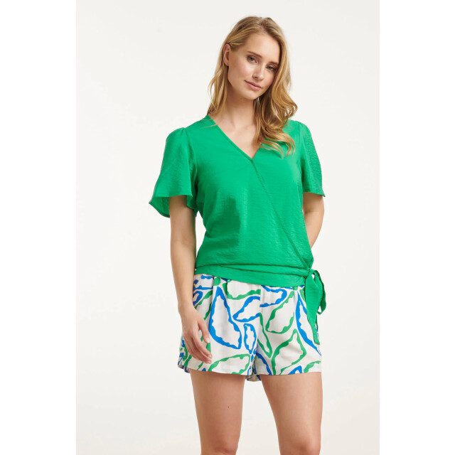 Smashed Lemon 25172 overlap topfel met strik detail | 25172-530-XXL large