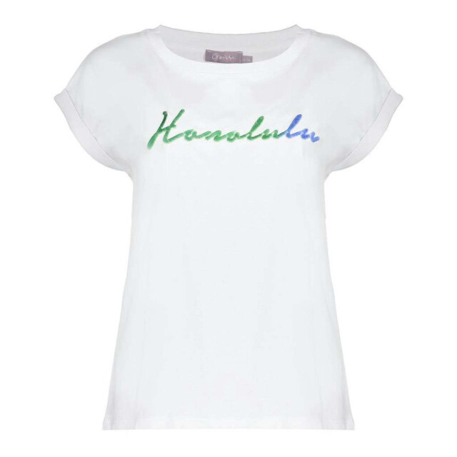 Geisha T-shirt off-white 52397-41-000010 large
