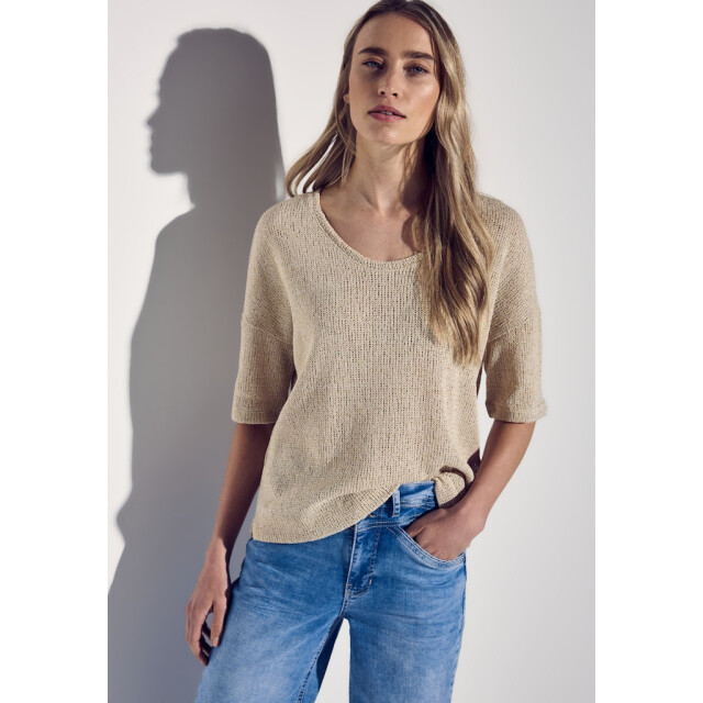 Street One a322692 sol shiny knit linen look A322692 large