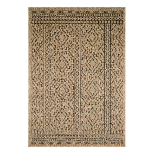 Muratap Relax stockholm laagpolig jute vloerkleed in en outdoor modern tapijt - 3174373 large