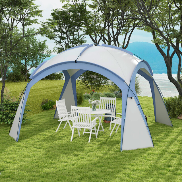 4goodz Outsunny event shelter 3,5x3,5m paviljoen winterbestendig - 3174490 large