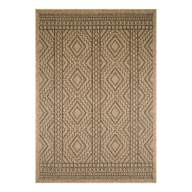 Muratap Relax stockholm laagpolig jute vloerkleed in en outdoor modern tapijt - 3174373 large