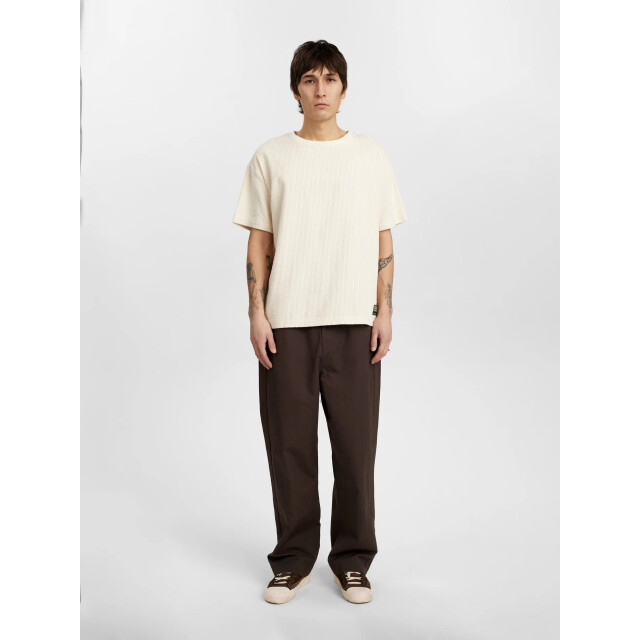 Anerkjendt 901979 akvillads corduroy s/s tee 9503 tofu 901979 large
