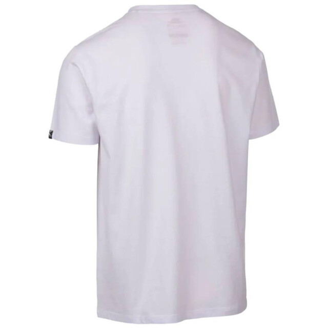 Trespass Heren thelon bedrukt casual t-shirt UTTP6972_white large