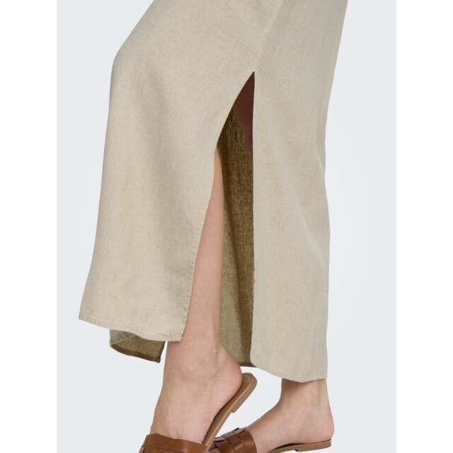 Jacqueline de Yong Jdysay mw maxi slit skirt wvn noos beige 4479.05.0002 large