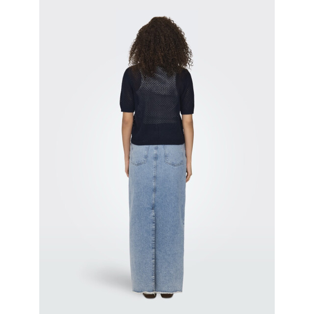 Jacqueline de Yong Jdymehedi 24 short tie cardigan knt navy 4249.37.0009 large