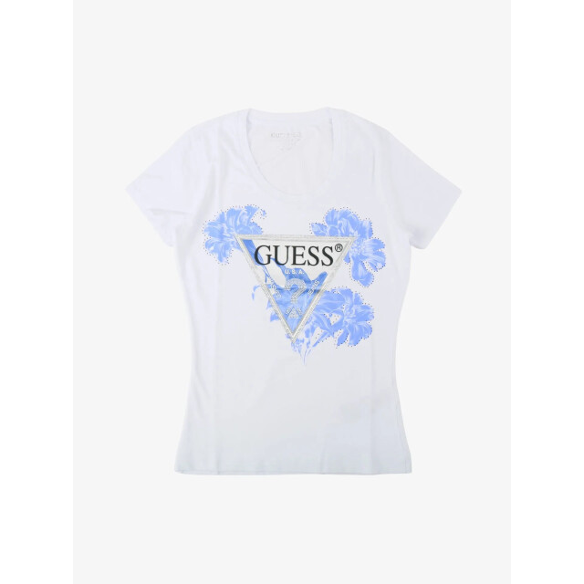 Guess Dames t-shirt flower triangle W5GI08-J1314-G011 large