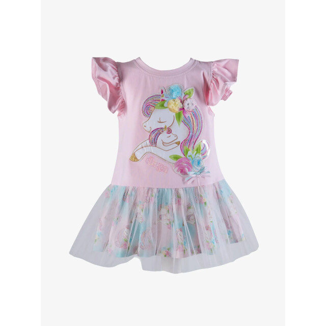 Daga Meisjes jurk unicorn girls faves M-10084 large