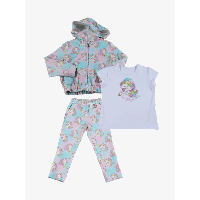 Daga Meisjes driedelig joggingpak girls faves M-10090-10092-10086 large