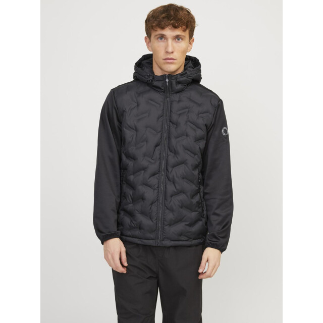 Jack & Jones Heat hybrid jacket 12254548-BLK-XS large