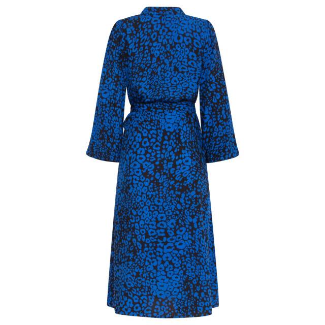 Smashed Lemon 23825 v-hals jurk met wijd uitlopende mouwen | 23825-999-650 large