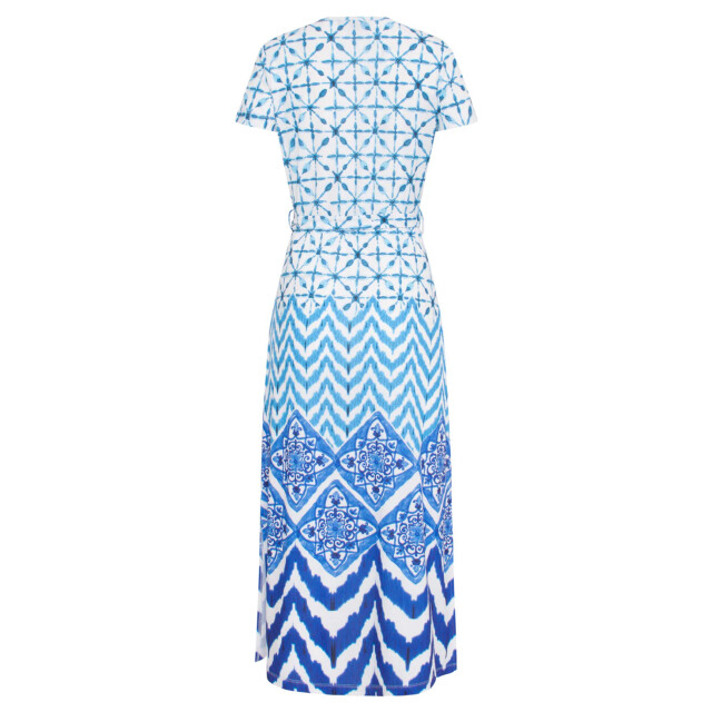 Smashed Lemon 24360 dames maxi te jurk met ornamentaal print | off 24360-010-625 large