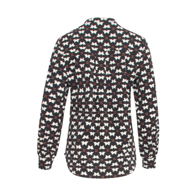 Smashed Lemon 24820 grafisch geprint travel kwaliteit blouse | 24820-999-720 large