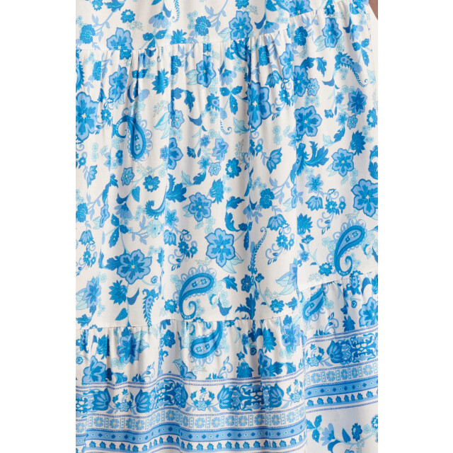 Smashed Lemon 24314 prachtige bloemen paisley maxi jurk | 24314-000-625 large