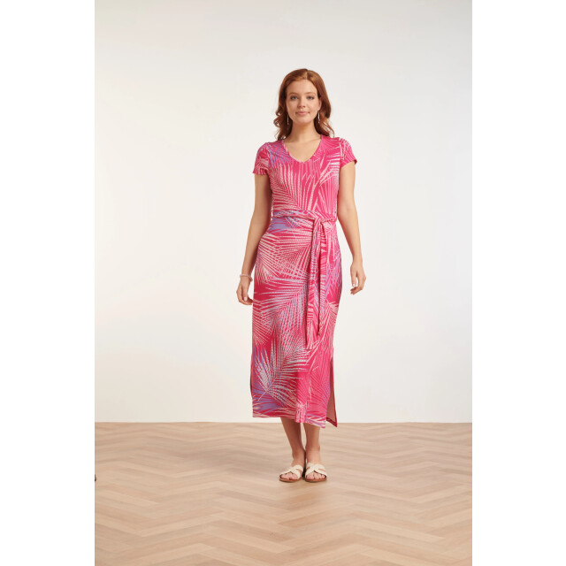Smashed Lemon 24440 stretchy maxi zomerjurk | 24440-420-000 large