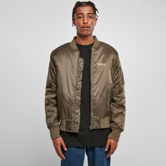 Ballin Est. 2013 Bomber jack BJ-H00051-ARM-S large