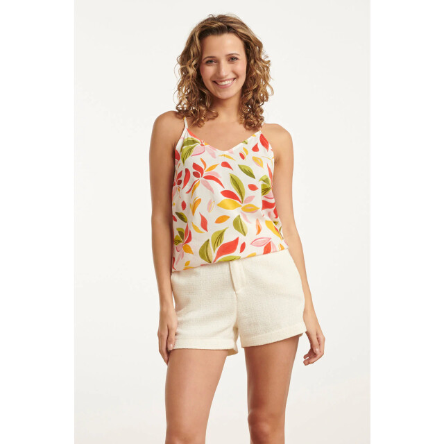 Smashed Lemon 25158 top met multi bladerenprint | 25158-000-998 large