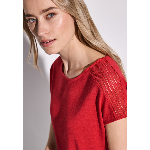 Street One a323146 ltd qr linen look shirt A323146 large