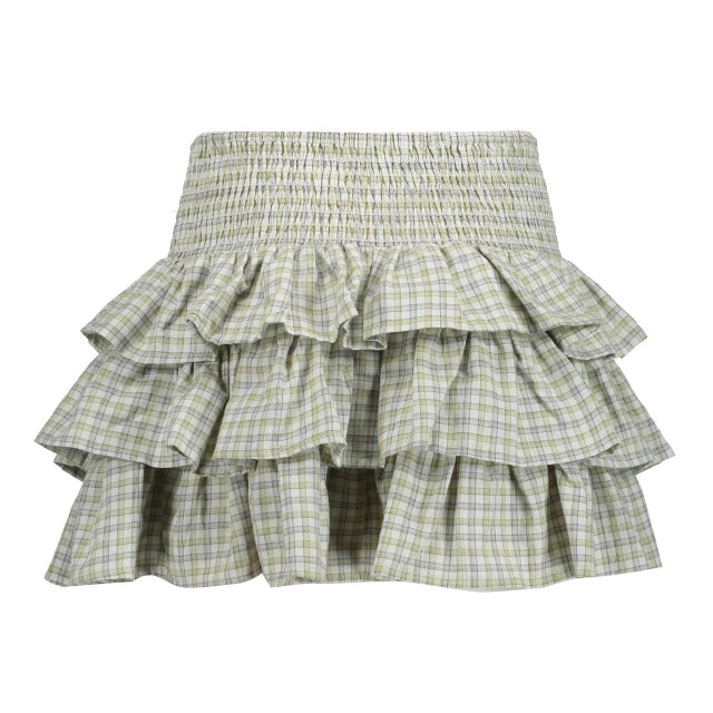 Frankie & Liberty Zomer skort ruffel meisjes groen geruit rosie FL25320 - 07 Checks - Rosie large