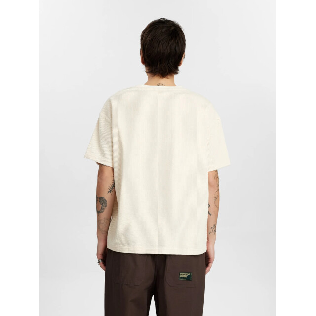 Anerkjendt 901979 akvillads corduroy s/s tee 9503 tofu 901979 large