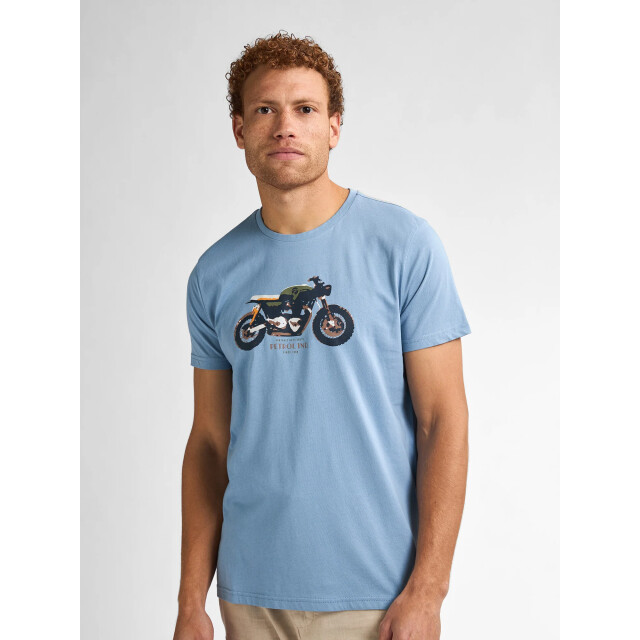 Petrol Industries Heren shirt- m-1050-tsr671 5187 pale blue Petrol M 1050 TSR671 5187PaleBlue large