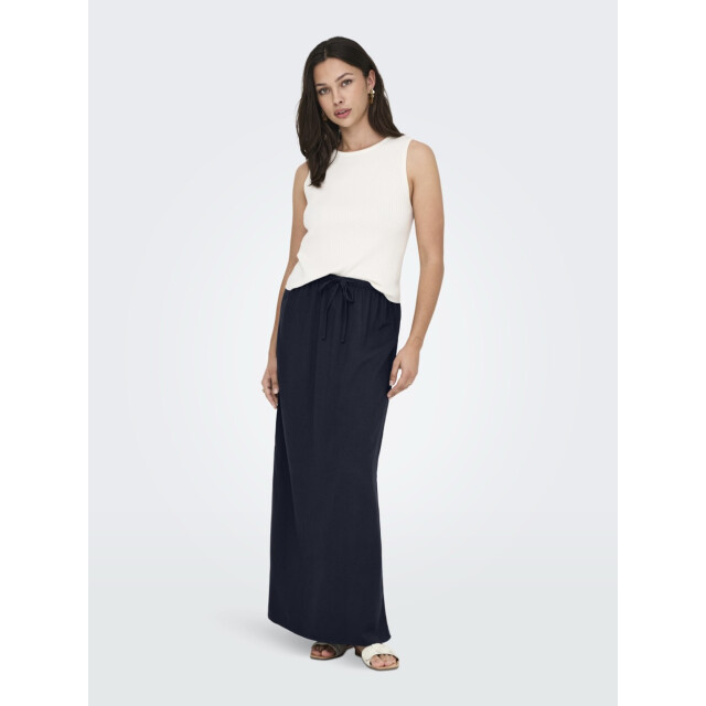 Jacqueline de Yong Jdysay mw maxi slit skirt wvn noos navy 4479.37.0006 large