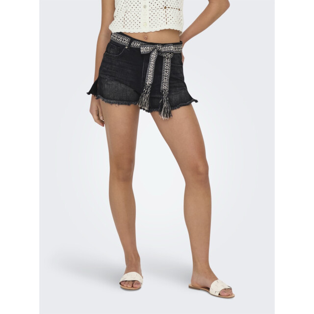 Only Onlrobyn ex hw st vintage dnm short black denim 4150.81.0001 large