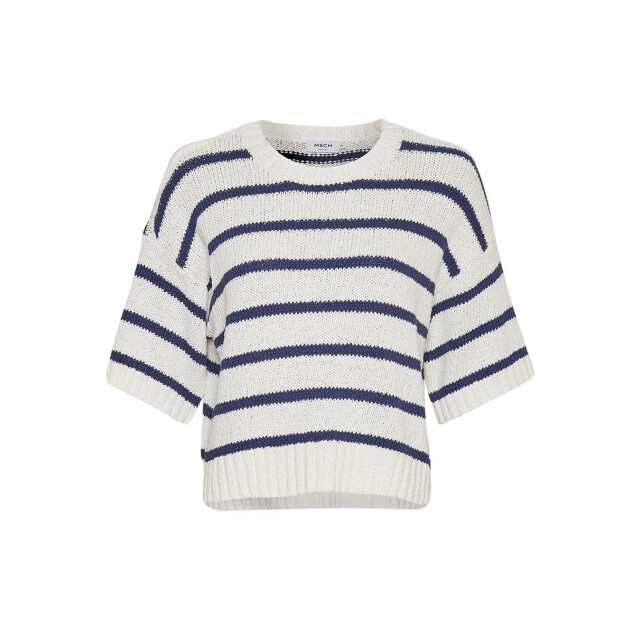 Moss Copenhagen Hannalie trui 2/4 mouw gestreept 9419693982024 large
