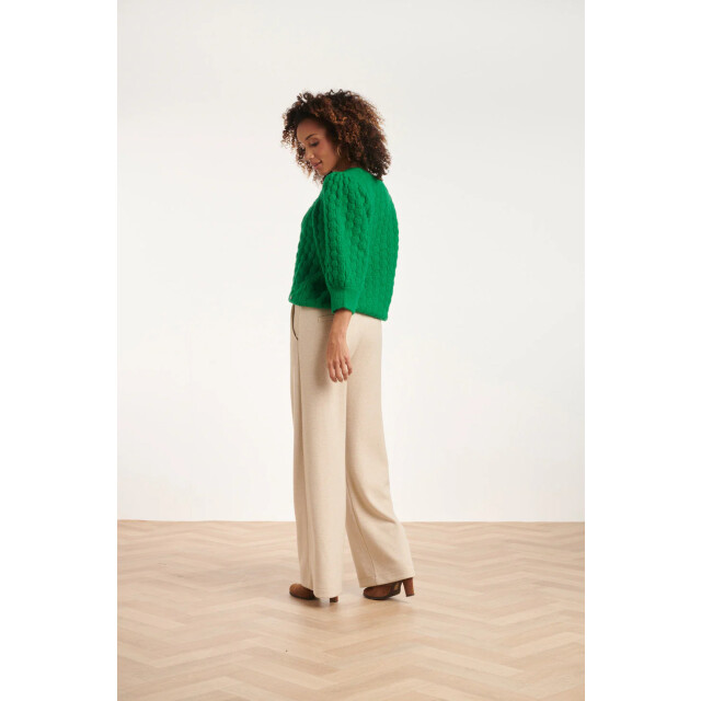 Smashed Lemon 24581 wijde pijpen broek | 24581-720-3XL large