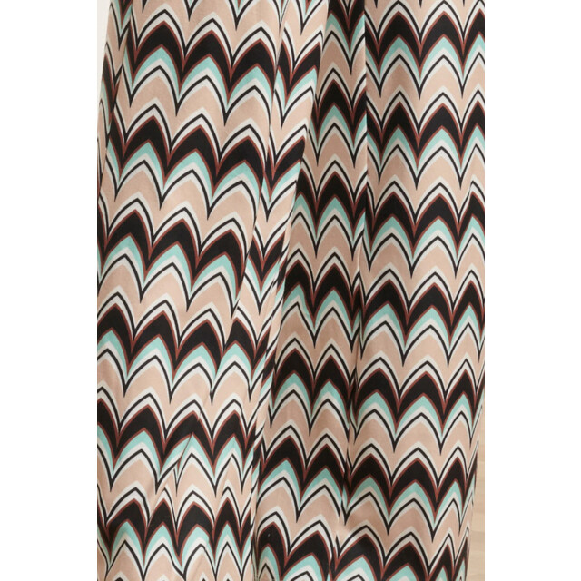 Smashed Lemon 24427 zachte stretch grafische print zomer jumpsuit | 24427-998-XS large