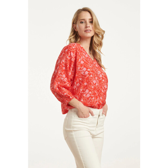 Smashed Lemon 25186 baby bloemenprint top | 25186-450-998 large