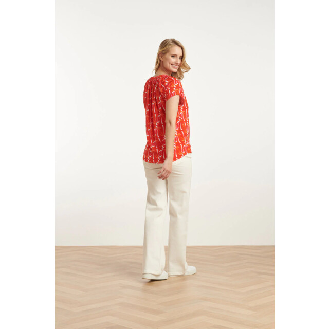 Smashed Lemon 25055 top met v-halspalmprint | 25055-450-998 large