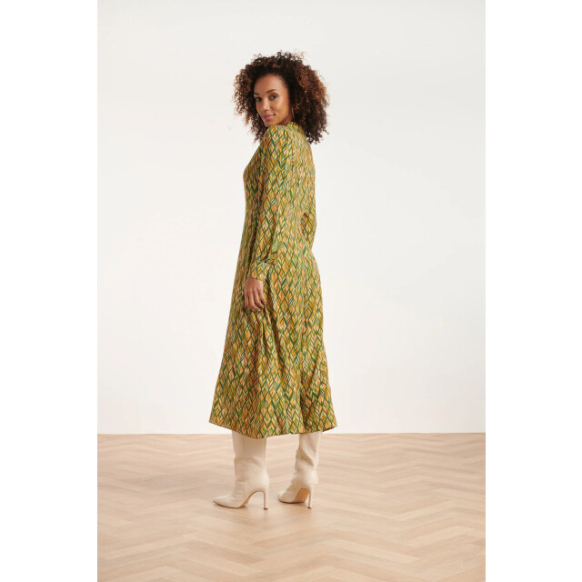 Smashed Lemon 24520 gedrukte midi overhemdjurk | 24520-530-998 large