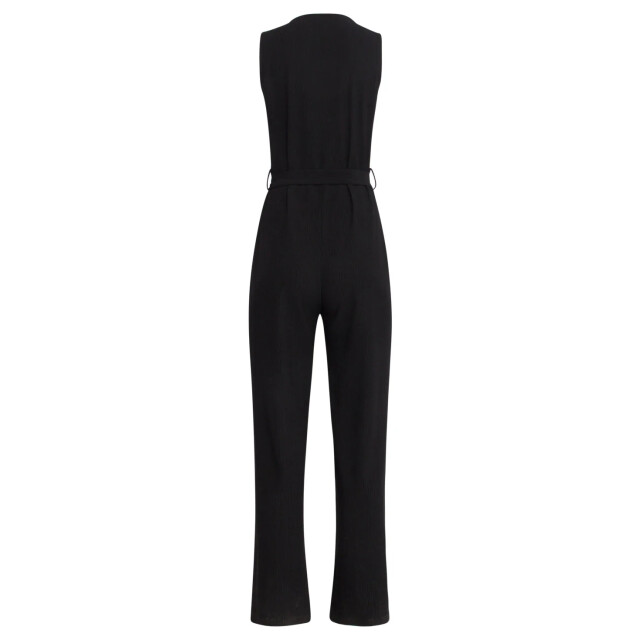 Smashed Lemon 25119 e stretchy crinkle jumpsuit | 25119-999-XXL large