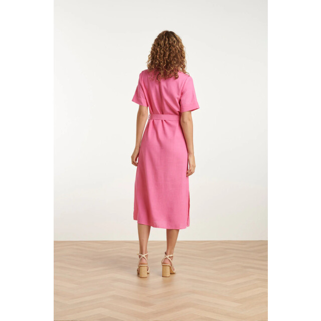 Smashed Lemon 25150 linnen shirtjurk | 25150-420-L large