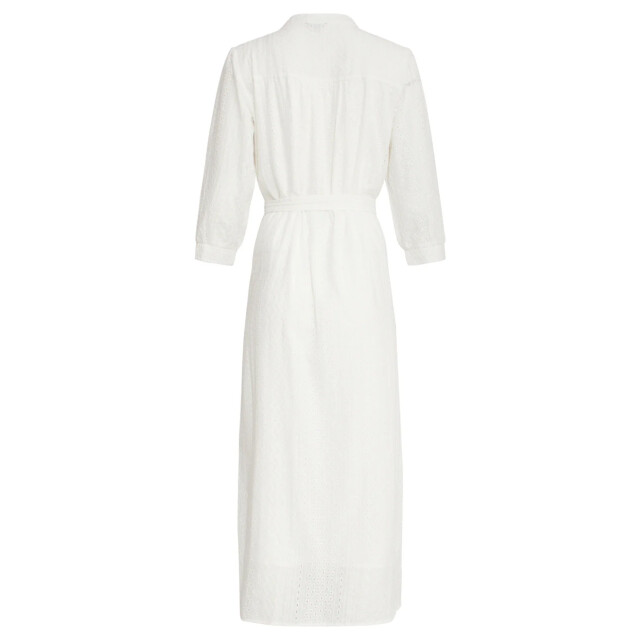 Smashed Lemon 25146 witte midi broderie anglaise jurk met 25146-000-4XL large