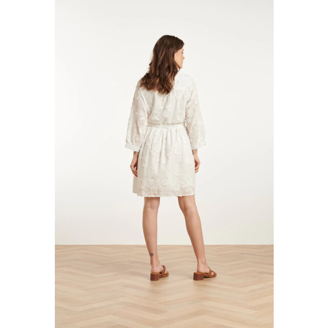 Smashed Lemon 25137 witte 3d bloemenjurk 25137-000-3XL large