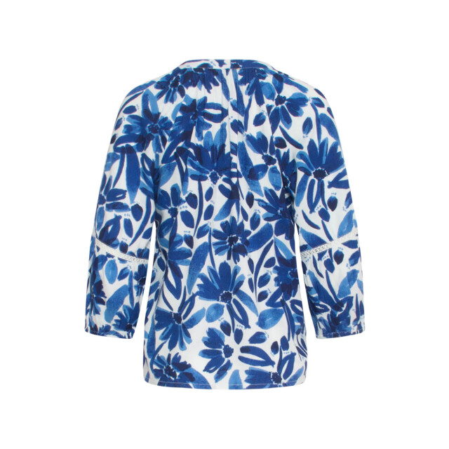 Smashed Lemon 24378 dames top met bloemenprintcrochet detail | 24378-000-625 large