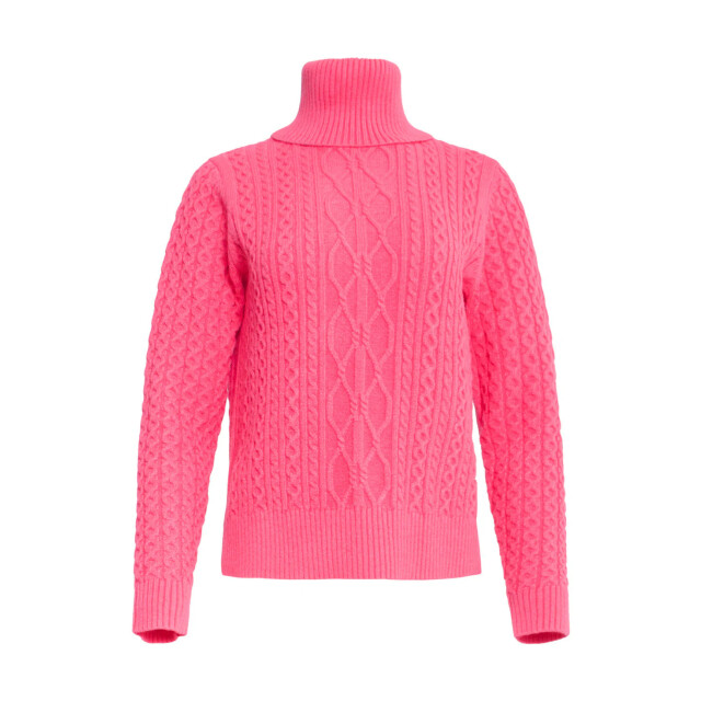 Smashed Lemon 24628 gebreid top met gevlochten structuur | 24628-420 large