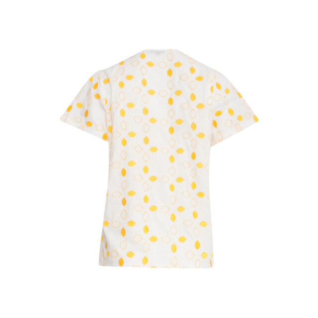 Smashed Lemon 25016 te katoenen blouse met citroen borduursels | 25016-000-150 large